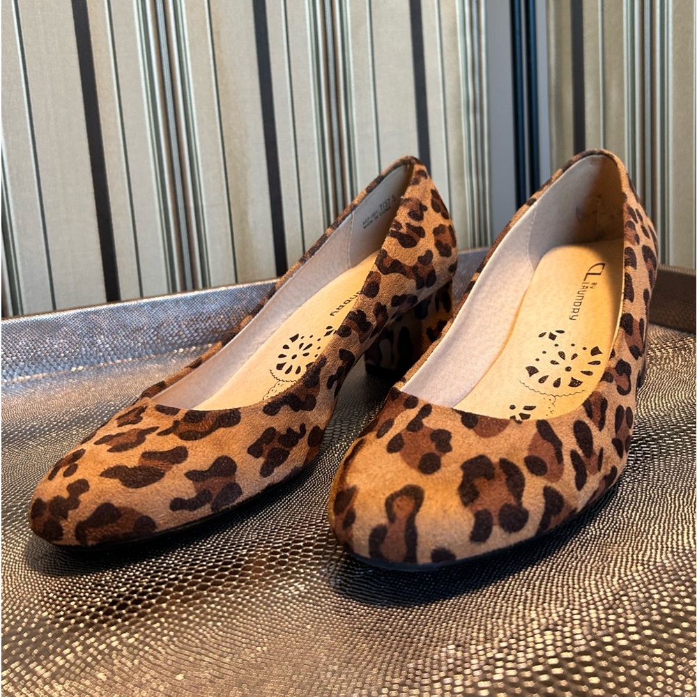 CL Cheetah print heels